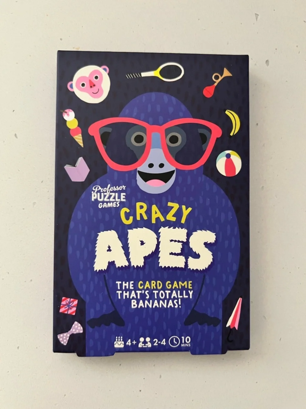 NEW Professor Puzzle Go Farm & Crazy Apes Card Game Bundle Family Travel Games